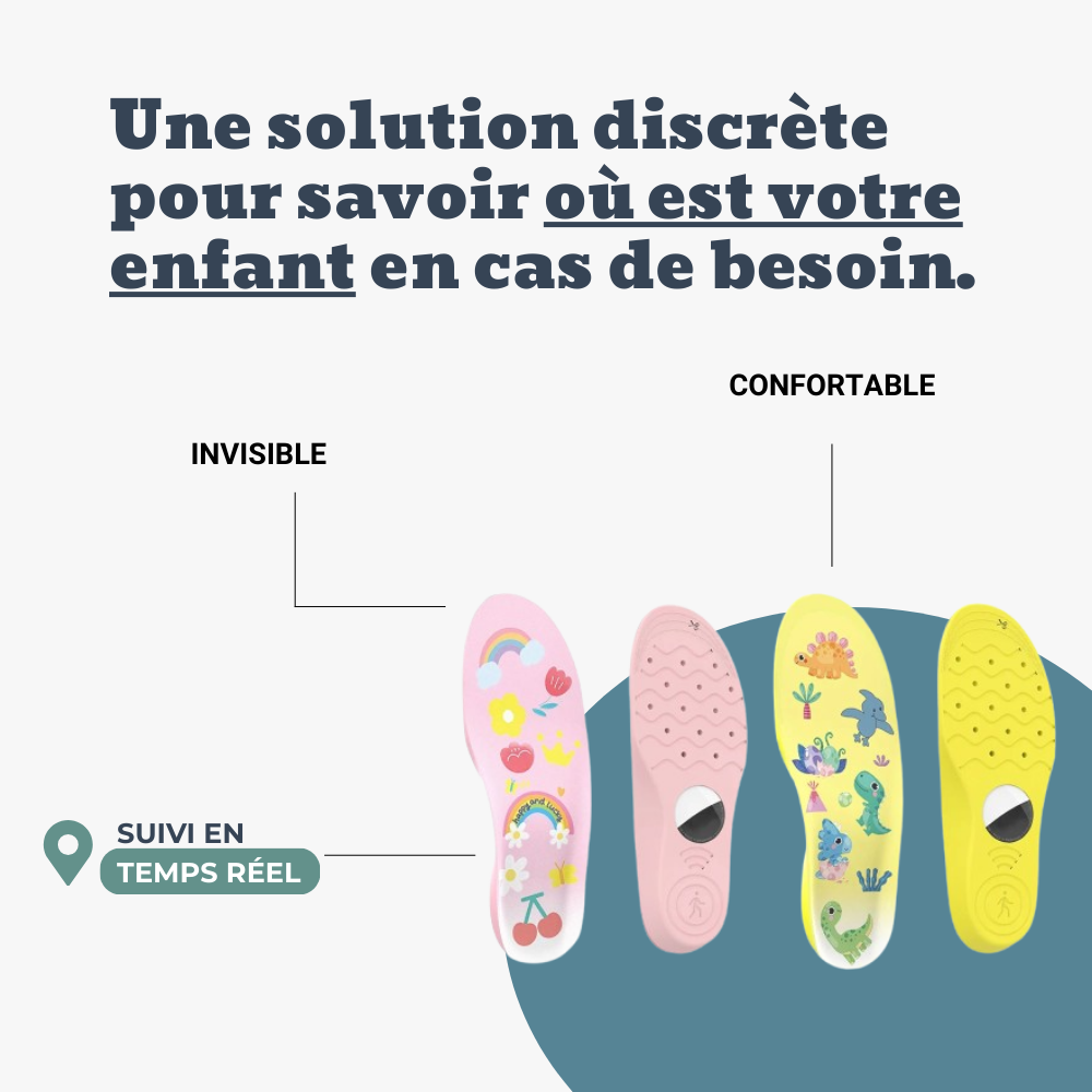 Semelle connectée enfant