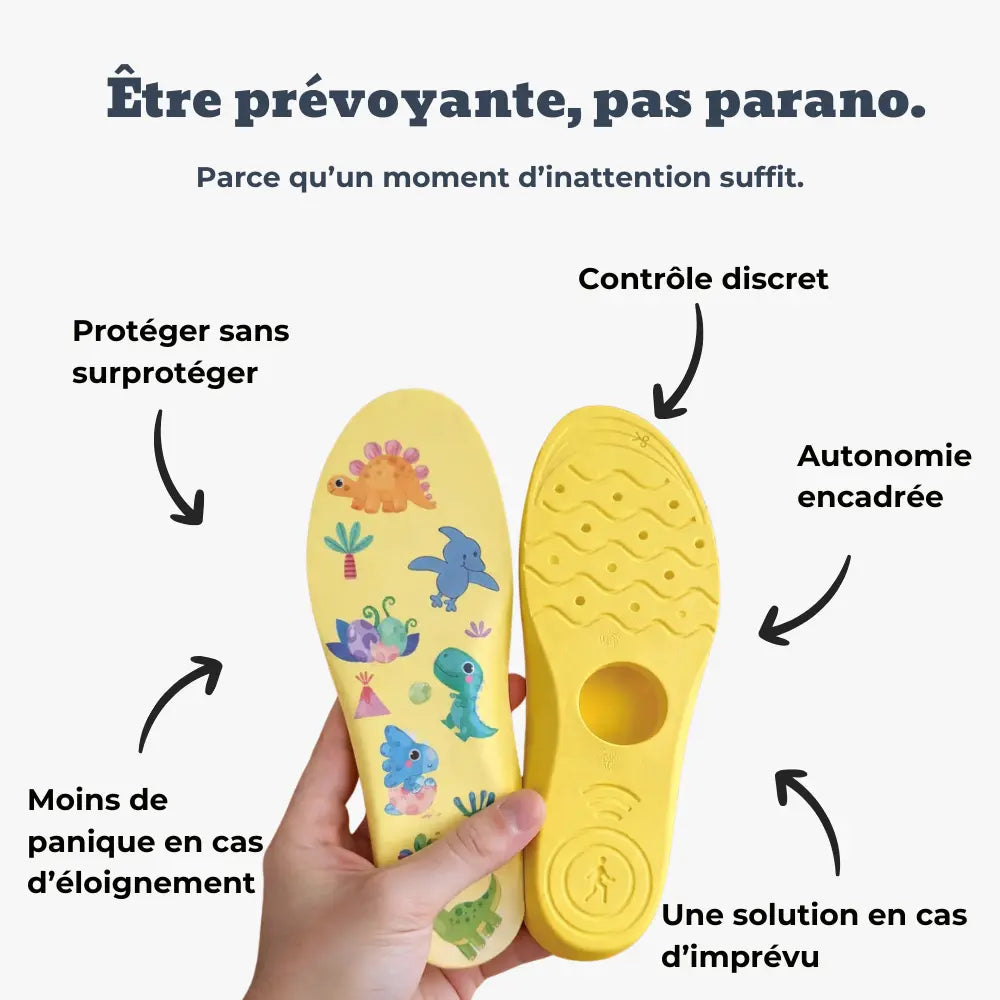 Semelle connectée enfant